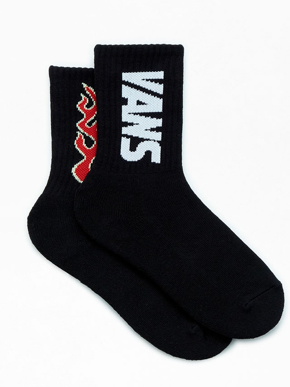 UP IN FLAMES Vans Crew Boy’s Sock